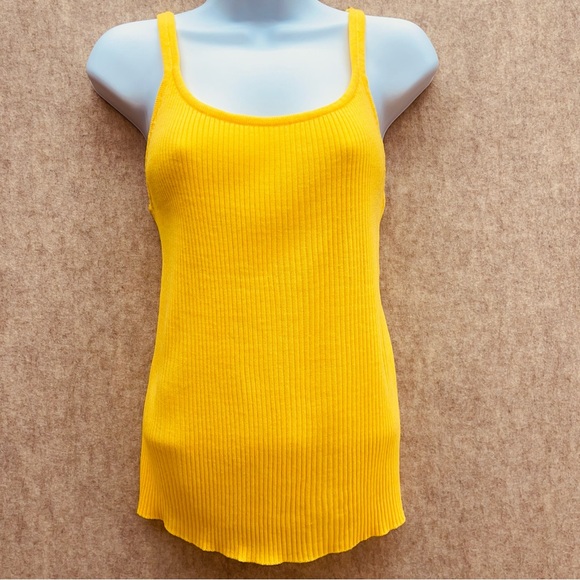VINTAGE 1970s Knit Camisole, L - Picture 1 of 8